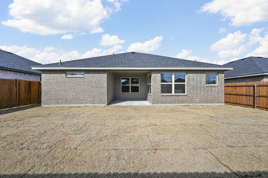 Representative exterior details of a home built from the Cambria I by Cheldan Homes in Craftsmen's Corner, Cleburne (Image 33).