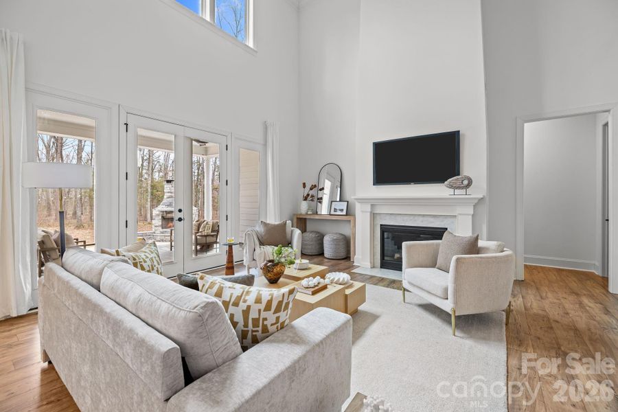 Furnished interior view inside a new home in , Indian Trail (Image 18).
