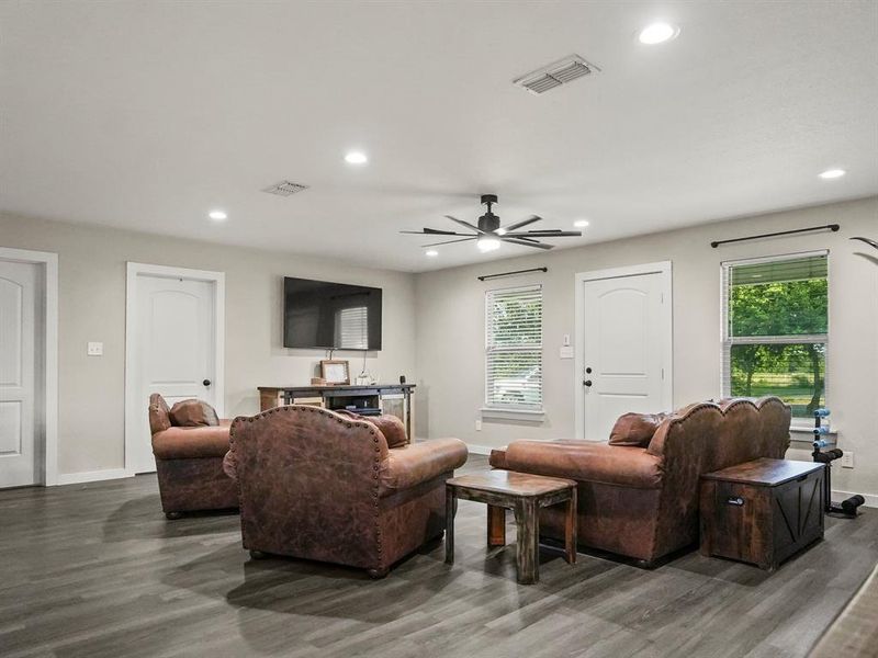 Furnished interior view inside a new home in , Cleburne (Image 13). Furnished interior view inside a new home in , Cleburne (Image 13).