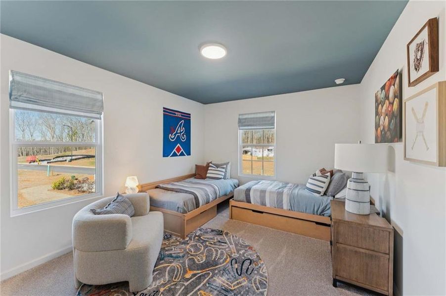 Furnished interior view inside a new home in , Dallas (Image 20).
