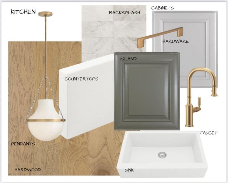 Sample of building materials used in homes in White Oak, Arlington (Image 4).