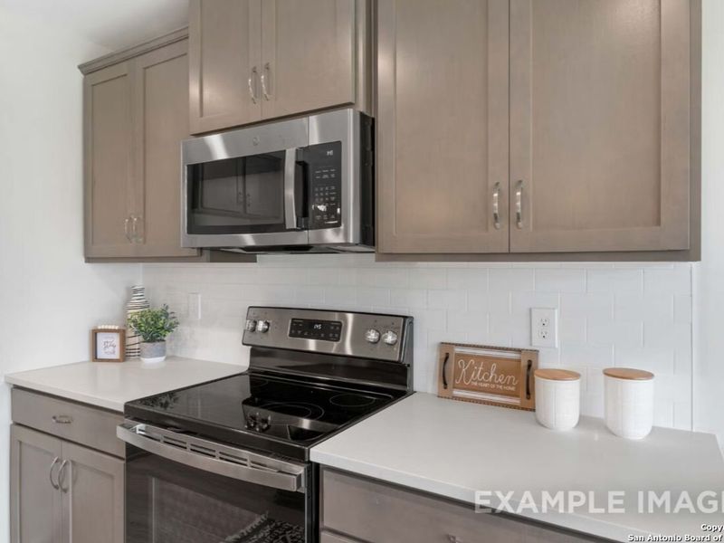 Close-up of interior finishes inside a home in Bricewood, San Antonio (Image 11).