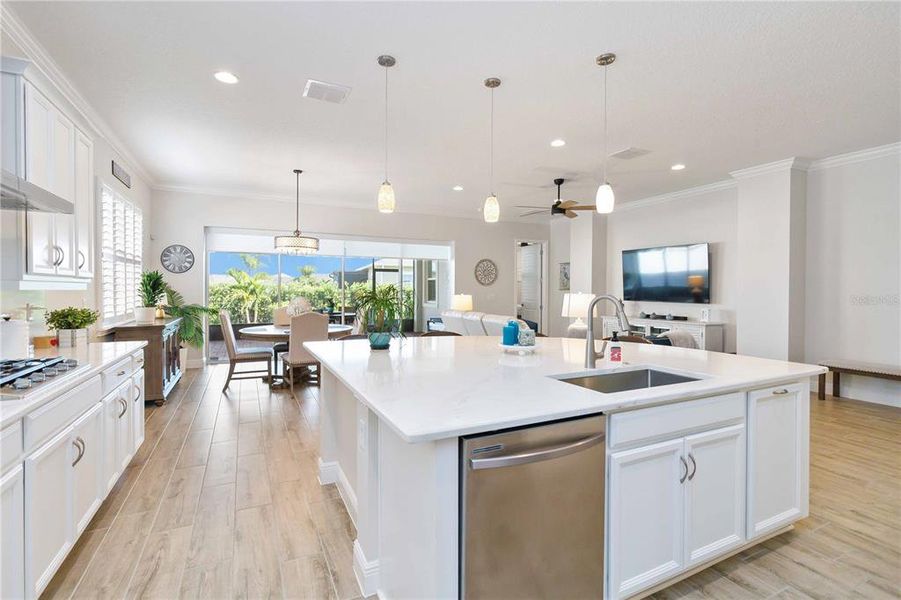 Furnished interior view inside a new home in , St. Cloud (Image 8).