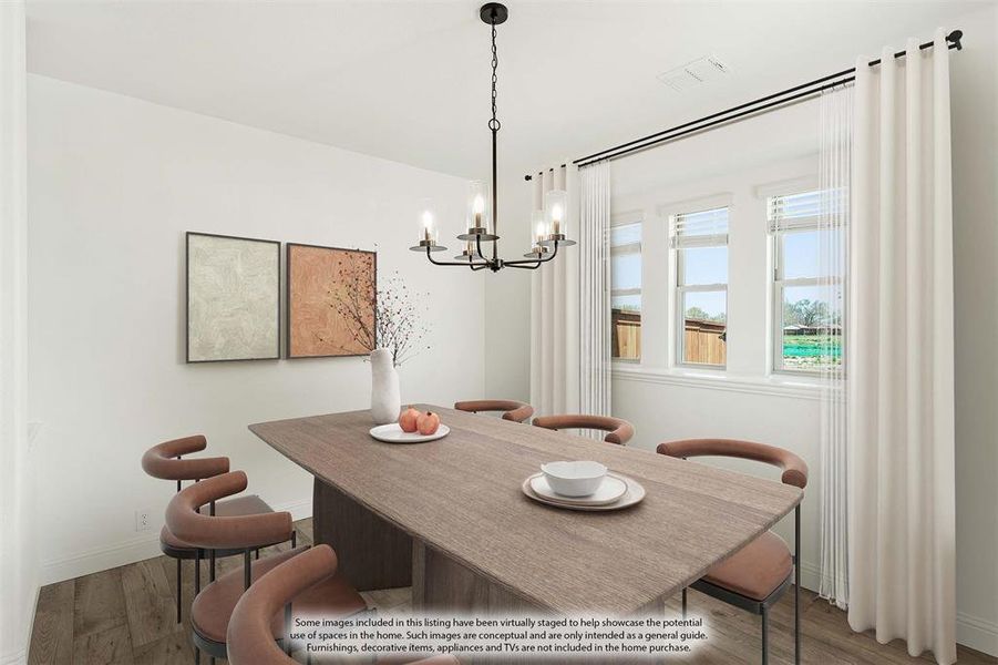 Furnished interior view inside a new home in Glenbrook, Red Oak (Image 17).