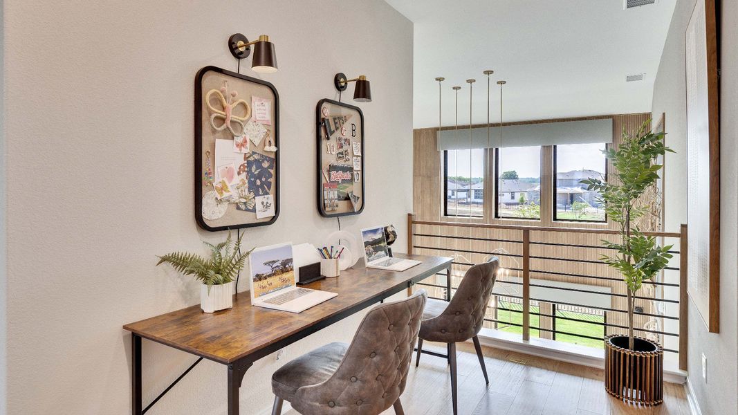 Representative furnished interior of a home built from the Elm by DRB Homes in Azalea, Pattison (Image 18).