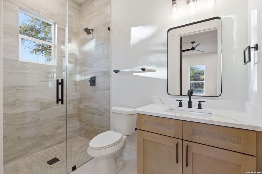 Furnished interior view inside a new home in , Bulverde (Image 16).