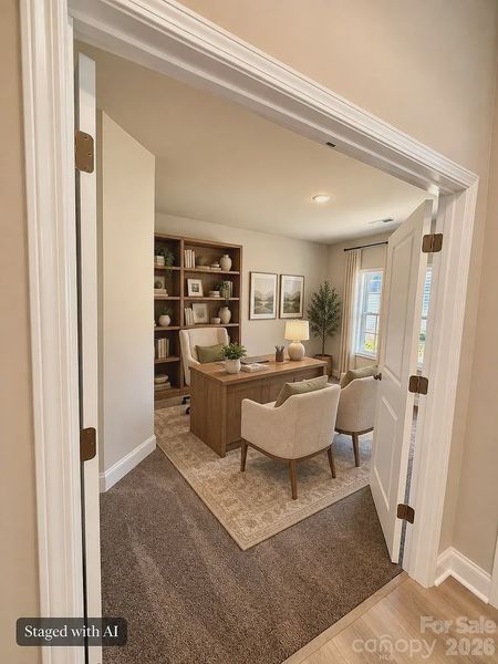 2913 Waterford Lane in Crystal Village. Built by Adams Homes - Affordable NC Home 2100 Square Feet - Bedroom
