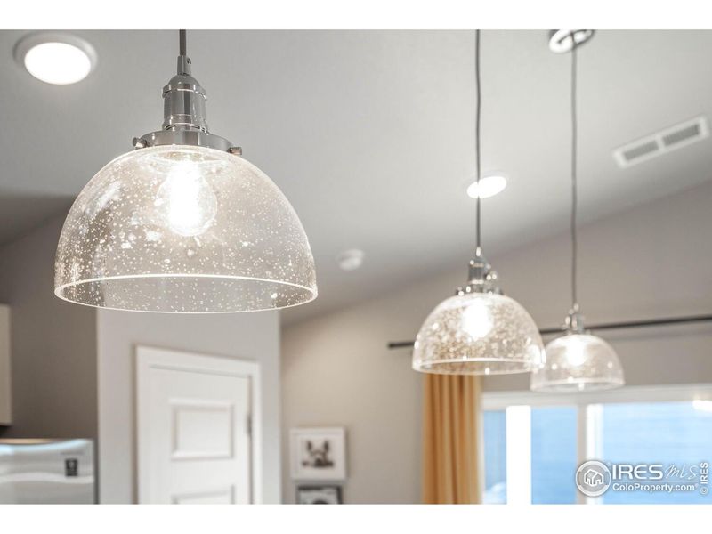 Close-up of interior finishes inside a home in Union Colony West, Evans (Image 18).