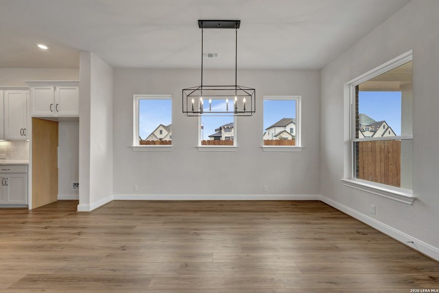 Spacious, unfurnished interior of a new home in Briggs Ranch – Signature Legacy Series, San Antonio (Image 18). Spacious, unfurnished interior of a new home in Briggs Ranch – Signature Legacy Series, San Antonio (Image 18).