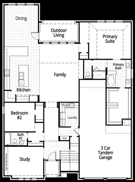 Downstairs Floor Plan