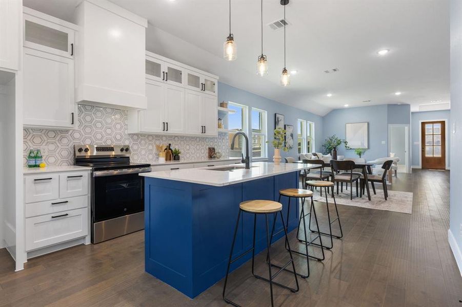Furnished interior view inside a new home in , DeSoto (Image 18). Furnished interior view inside a new home in , DeSoto (Image 18).