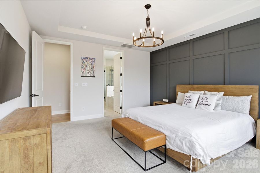 Furnished interior view inside a new home in Massey, Fort Mill (Image 9).