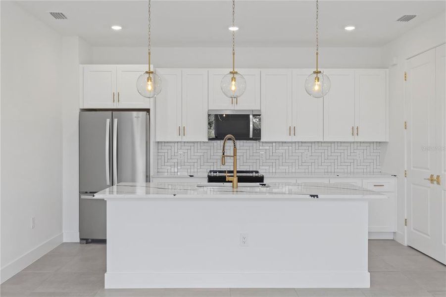 Furnished interior view inside a new home in , Punta Gorda (Image 6).