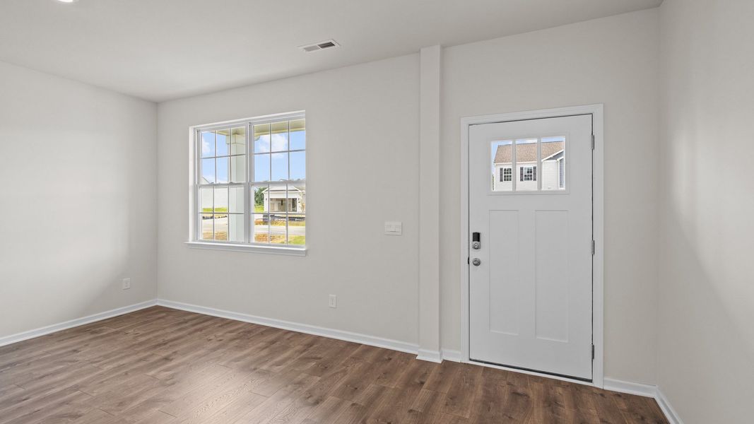 Spacious, unfurnished interior of a new home in The Preserve at Kinsley, Jamestown (Image 13).
