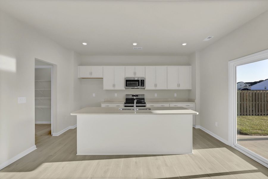 Furnished interior view inside a new home in Citadel Point at Southbridge, Sneads Ferry (Image 7).