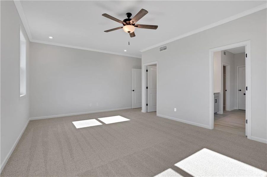 Spacious, unfurnished interior of a new home in Hillside Manor, Powder Springs (Image 28).