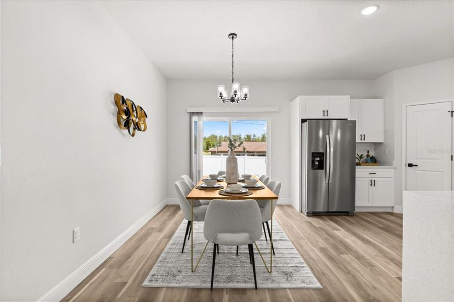 Furnished interior view inside a new home in , Ocala (Image 30). Furnished interior view inside a new home in , Ocala (Image 30).