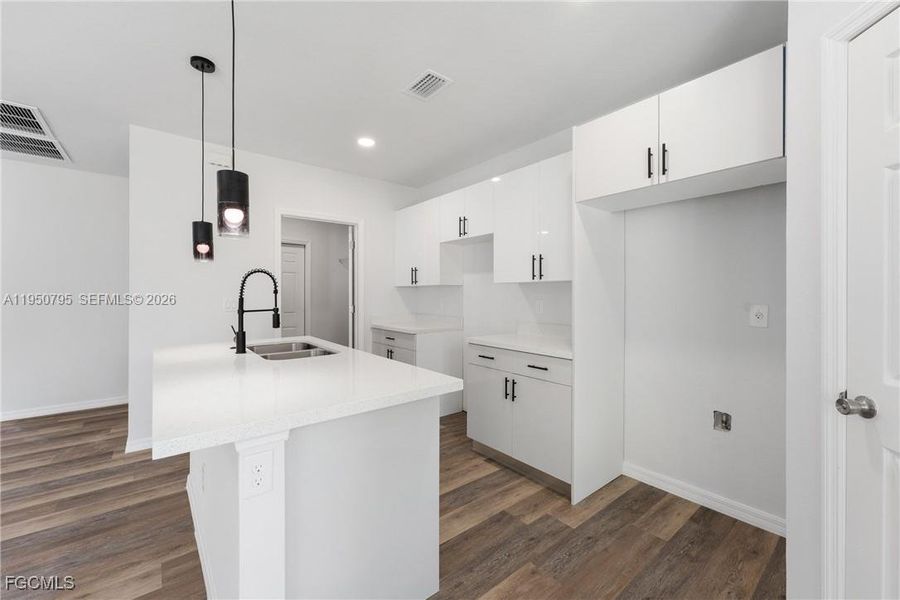 Furnished interior view inside a new home in , Lehigh Acres (Image 7).