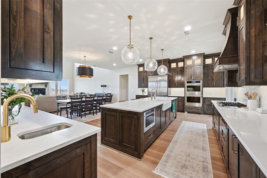 Furnished interior view inside a new home in , Gainesville (Image 8).