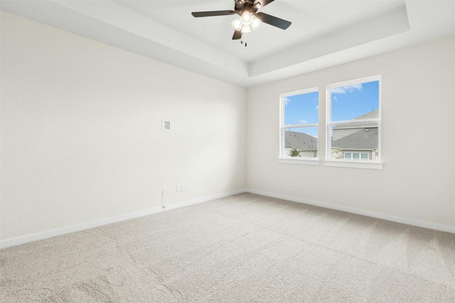 Spacious, unfurnished interior of a new home in University Heights, Round Rock (Image 27). Spacious, unfurnished interior of a new home in University Heights, Round Rock (Image 27).