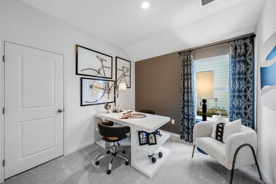 Furnished interior view inside a new home in Lisso, Pflugerville (Image 11).