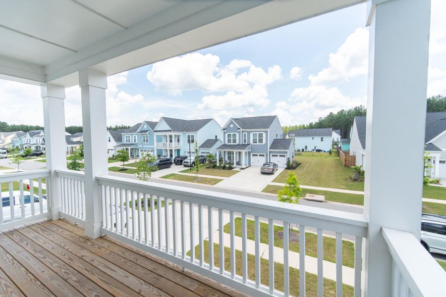 Exterior details and patio area of a home in , Ravenel (Image 2). Exterior details and patio area of a home in , Ravenel (Image 2).