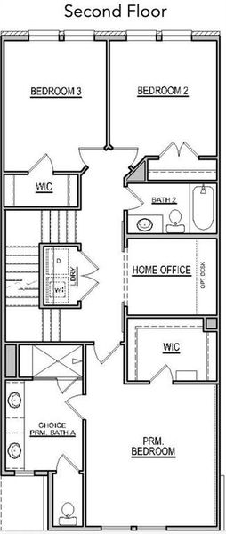 Beazer Homes Plano Gateway Rosemary plan