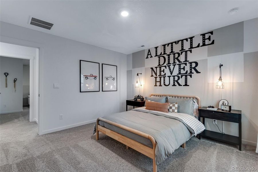 Furnished interior view inside a new home in Vista Meadows, Fort Lupton (Image 7).