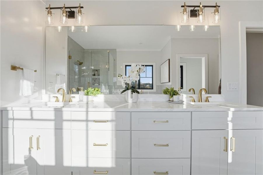 Furnished interior view inside a new home in , Canton (Image 33). Furnished interior view inside a new home in , Canton (Image 33).