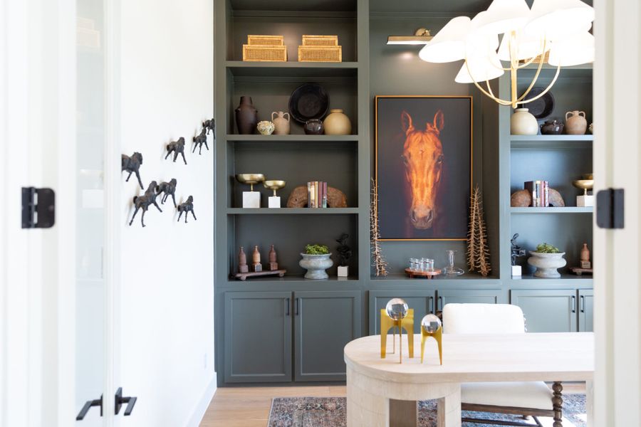Representative furnished interior of a home built from the 5071 by Tradition Homes in Lakewood at Brookhollow – 60′ Lots, Prosper (Image 21).