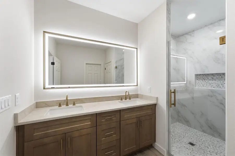 Furnished interior view inside a new home in , Conroe (Image 14).