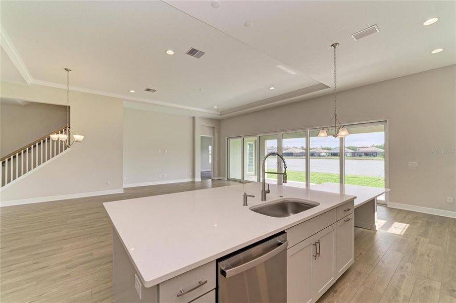 Furnished interior view inside a new home in Hawkstone, Lithia (Image 8).