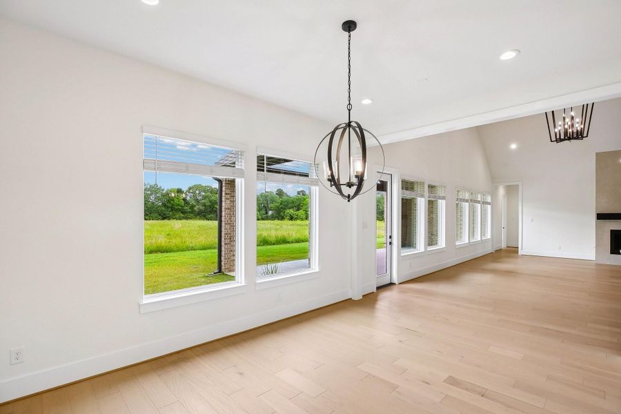 Spacious, unfurnished interior of a new home in Homestead Hill, New Waverly (Image 17).