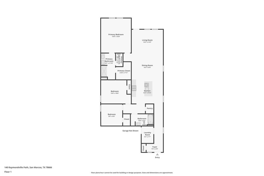 2D floor plan layout of this home in Whisper South, San Marcos, TX (Image 4). 2D floor plan layout of this home in Whisper South, San Marcos, TX (Image 4).