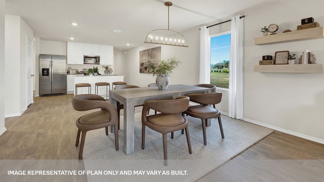 Furnished interior view inside a new home in Spring Valley, New Braunfels (Image 16).