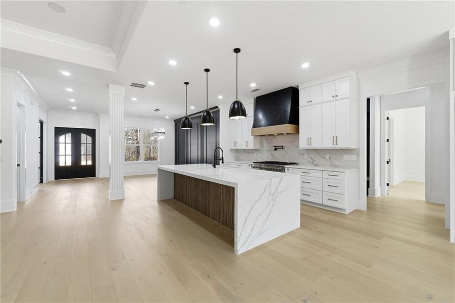 Furnished interior view inside a new home in , Lawrenceville (Image 17).