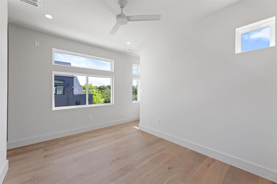 Upstairs loft/office space.