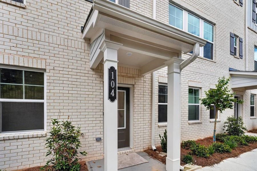 Exterior details and patio area of a home in Chandler Run, Tucker (Image 24). Exterior details and patio area of a home in Chandler Run, Tucker (Image 24).