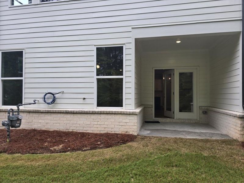 Exterior details and patio area of a home in , Duluth (Image 19).