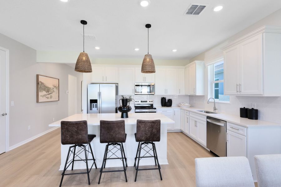 Representative furnished interior of a home built from the Highgate by Pulte Homes in Tohoqua, Kissimmee (Image 14). Representative furnished interior of a home built from the Highgate by Pulte Homes in Tohoqua, Kissimmee (Image 14).