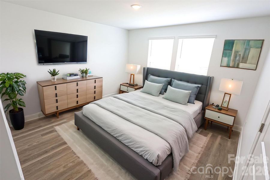 Furnished interior view inside a new home in , Denver (Image 12).