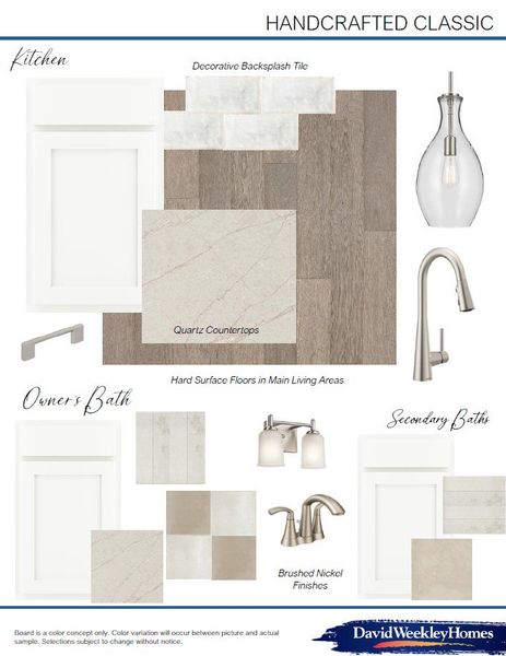Sample of building materials used in homes in The Highlands - Grove Collection, Porter (Image 16).