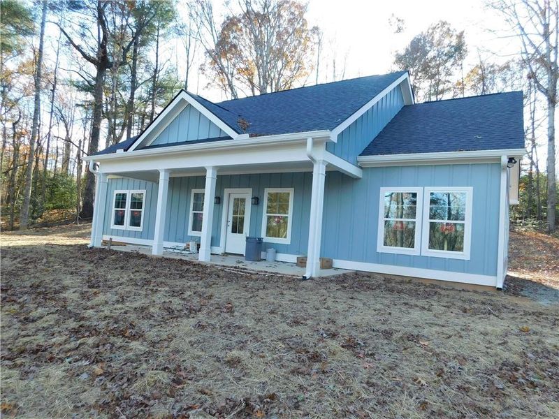 Exterior details and patio area of a home in , Dahlonega (Image 2).