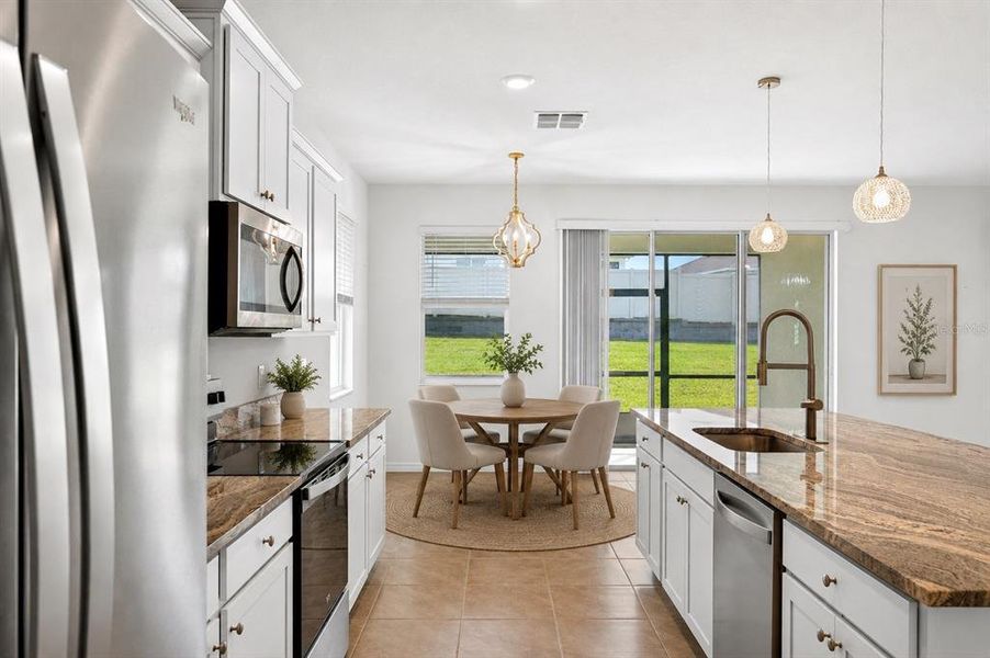 Furnished interior view inside a new home in , Ocala (Image 9).