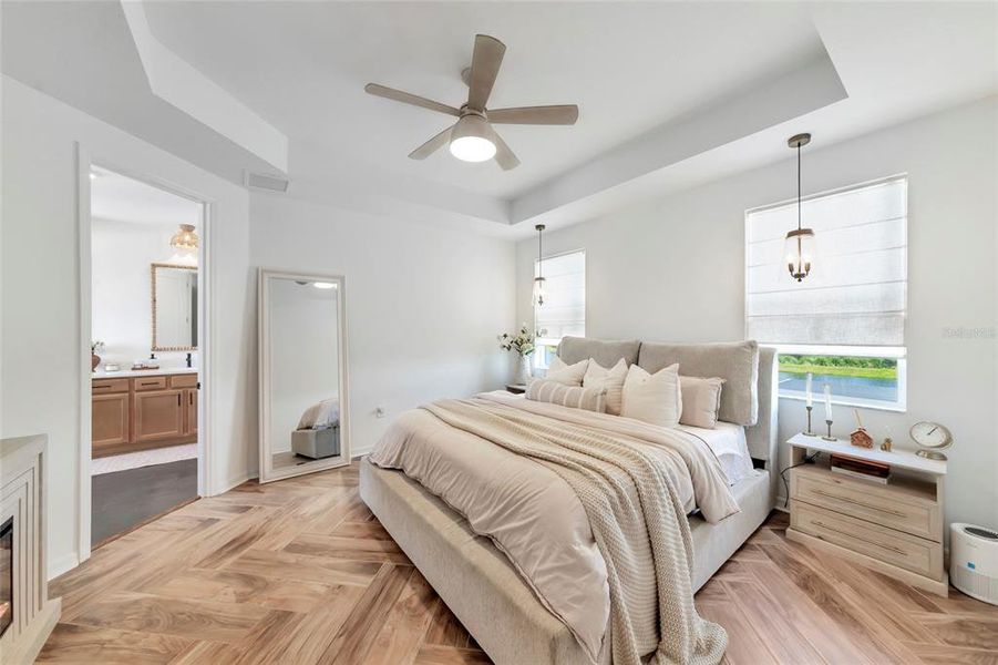 Furnished interior view inside a new home in , Parrish (Image 52).