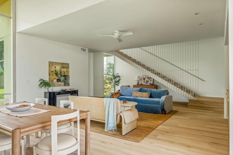 Furnished interior view inside a new home in , Austin (Image 12).