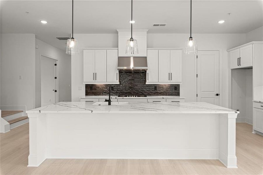 Furnished interior view inside a new home in The Reserve at Bells Ferry, Kennesaw (Image 12).