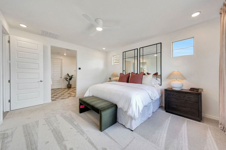 Representative furnished interior of a home built from the Mercury by Mattamy Homes in Las Ventanas, Goodyear (Image 14).