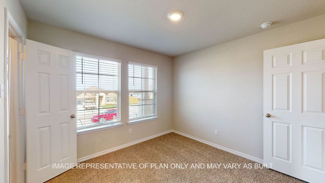 Spacious, unfurnished interior of a new home in Creekfall, Burnet (Image 23).
