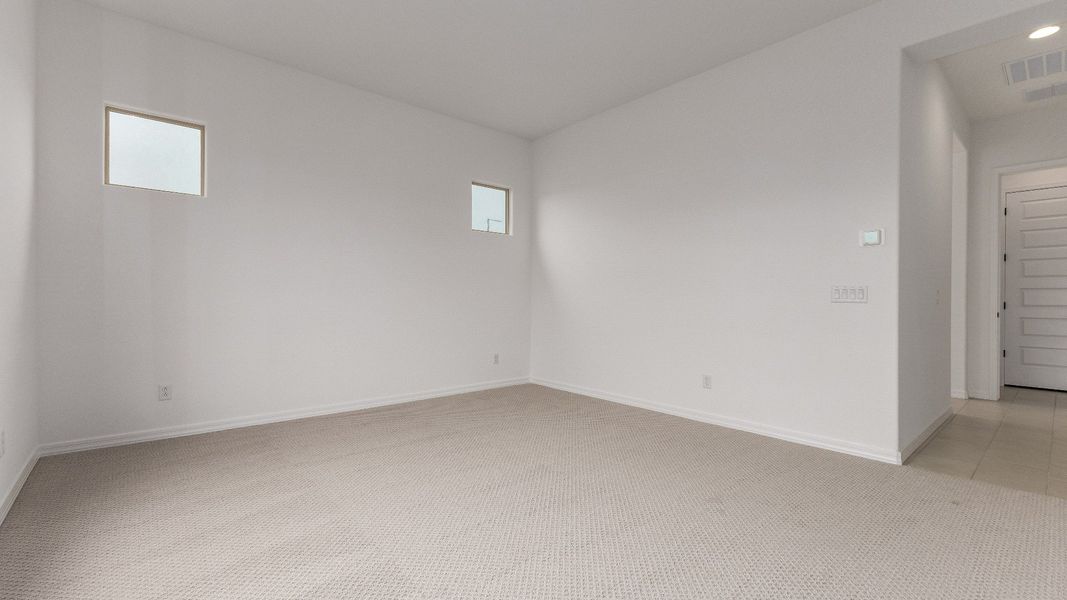 Furnished interior view inside a new home in Arroyo Seco - Hacienda, Buckeye (Image 15).